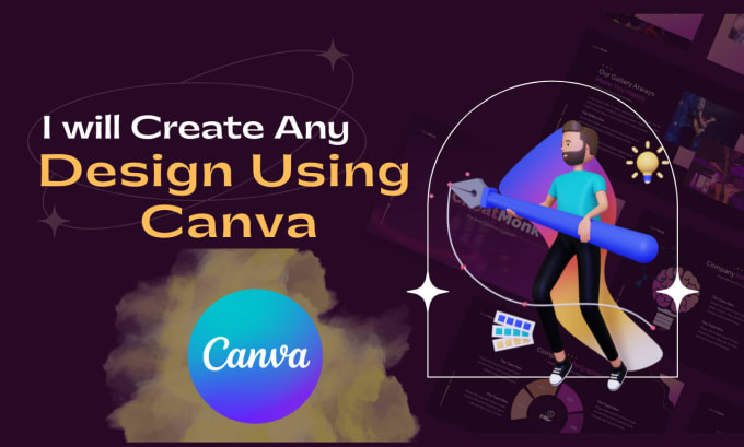 Gig Preview - Create any design using canva, templates, social media design, ads, post design