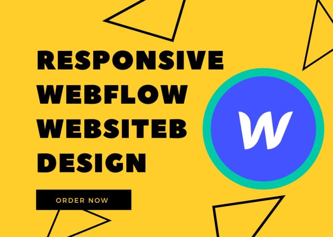 Gig Preview - Design responsive webflow website and landing page