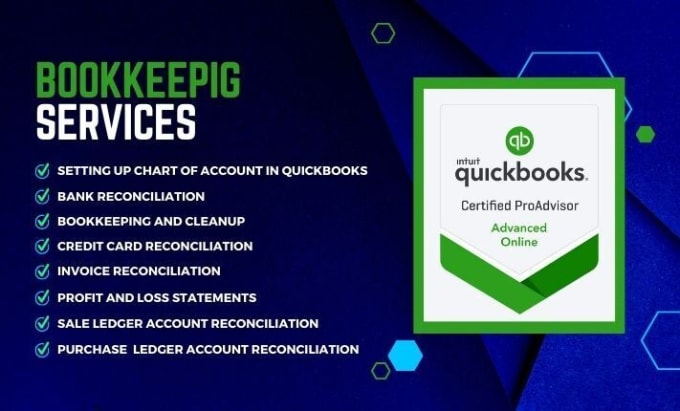 Gig Preview - Do bookkeeping in quickbooks online and xero bookkeeping