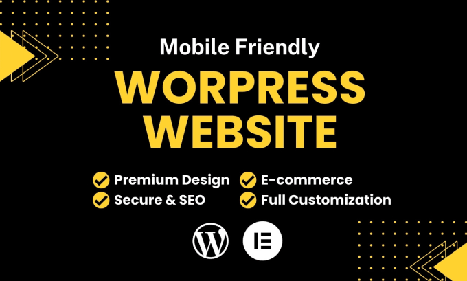 Gig Preview - Build premium wordpress website for your business