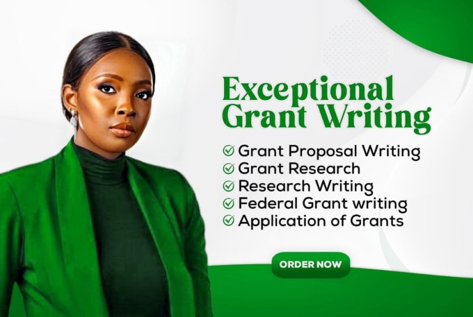 Gig Preview - Write grant writing, grant application, grant research, grant proposal writing