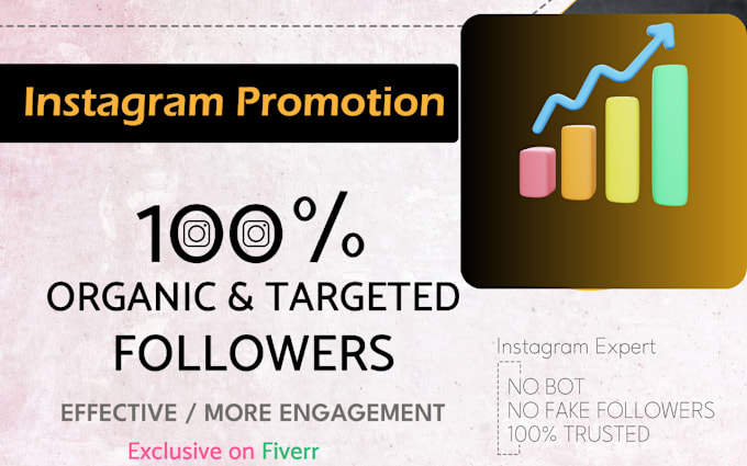 Gig Preview - Promote, manage and grow your instagram organically ,rapidly