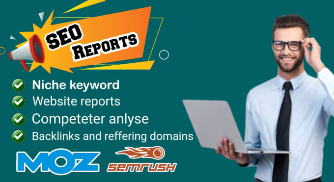 Gig Preview - Optimize your website with our semrush and moz SEO reports