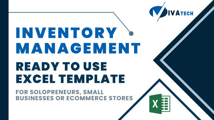 Gig Preview - Provide ready to use inventory management excel template