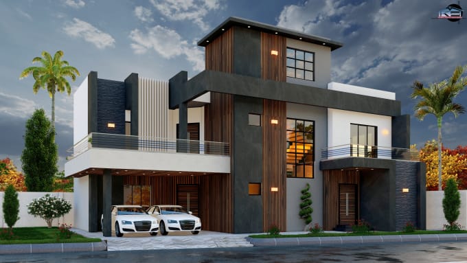 Gig Preview - Create modern villa design of your choice