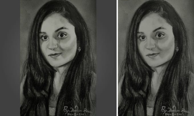 Gig Preview - Draw handmade pencil sketch portraits your loved ones