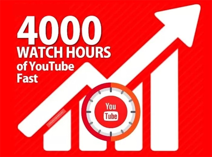 Gig Preview - Do real youtube audience to watch hour for channel video