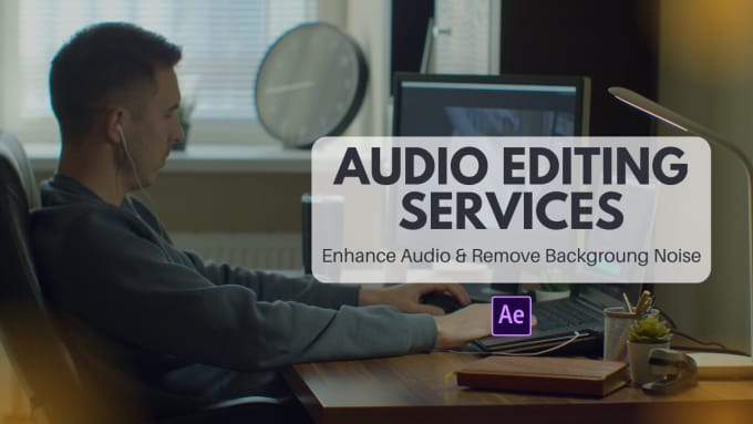 Gig Preview - Do audio editing service to remove background noise from audio