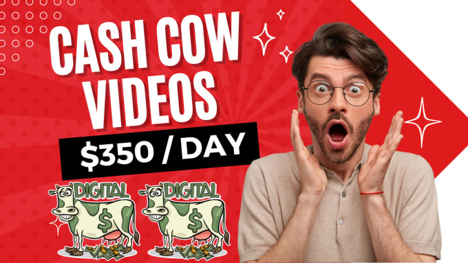 Gig Preview - Create best cash cow youtube videos, top 10 cash cow videos