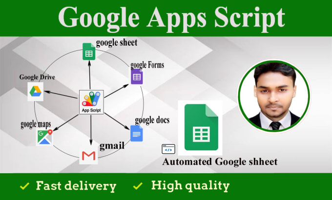 Gig Preview - Automated your google sheets by apps script, javascript