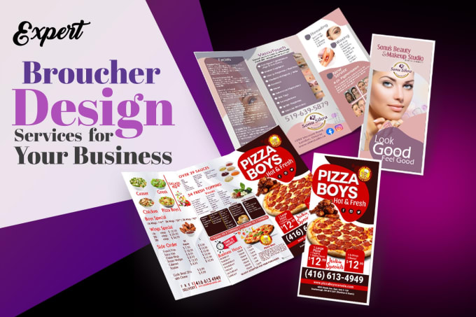 Gig Preview - Design professional trifold, bifold brochure