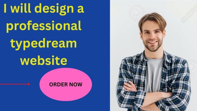 Gig Preview - Build a professional website using typedream website builder