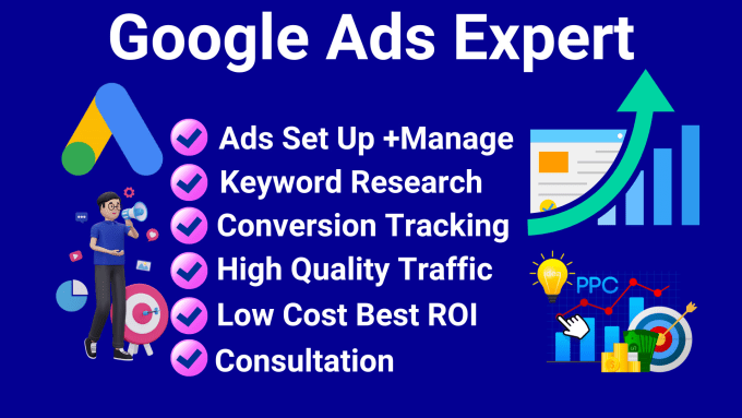 Gig Preview - Set up and manage highly profitable google ads adwords PPC campaign