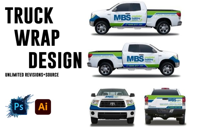 Gig Preview - Design an awesome car, van, and any vehicle wrap design