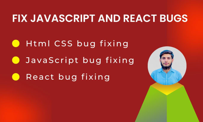 Bestseller - do javascript bug fix and react bug fix