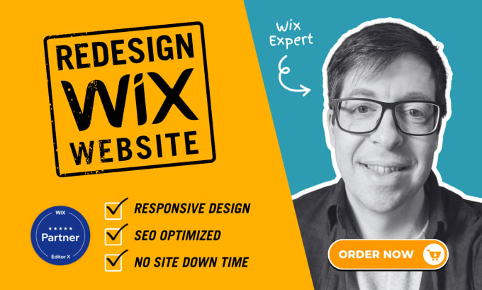 Gig Preview - Redesign your wix website with SEO optimization