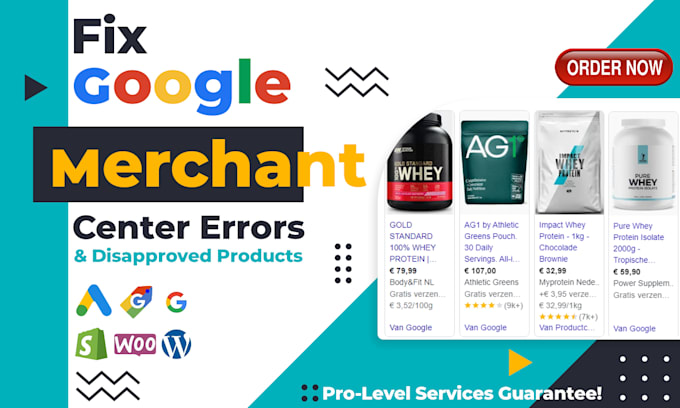 Bestseller - approve your disapproved google merchant products