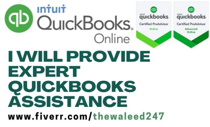 Gig Preview - Provide expert quickbooks assistance