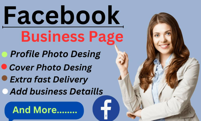 Gig Preview - Do facebook business page setup , fan page create ,