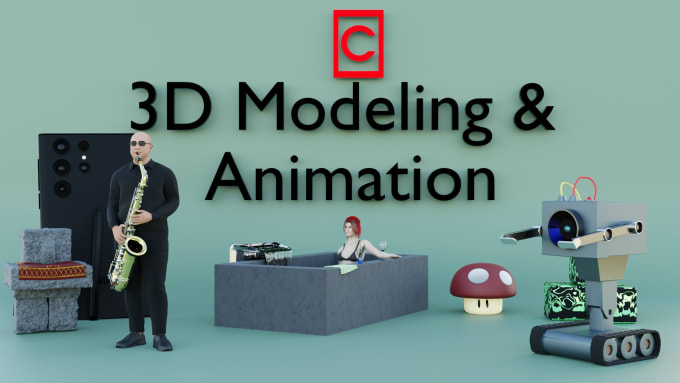 Gig Preview - Do a mid scale 3d modeling and animation