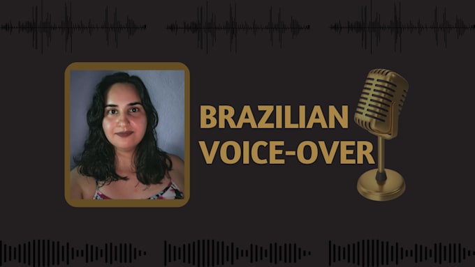 Bestseller - be your brazilian female voice over from rio de janeiro