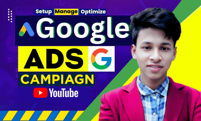 Gig Preview - Run google ads adwords,youtube,PPC,search ads, shopping performance max campaign