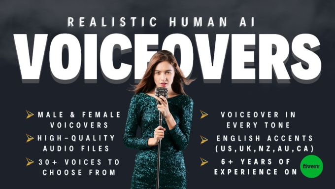 Gig Preview - Create realistic ai voiceovers with eleven labs