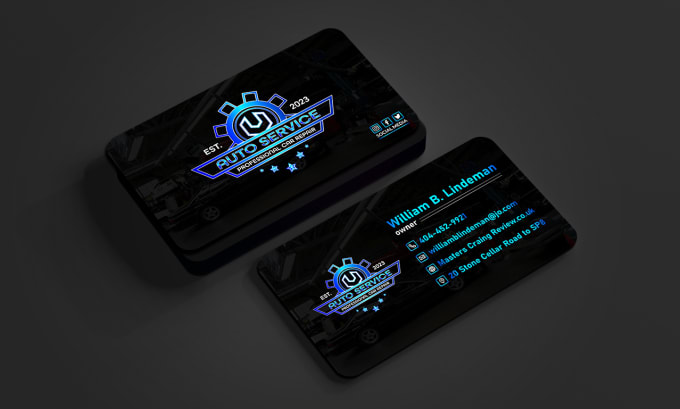 Gig Preview - Create professional business card and business logo design