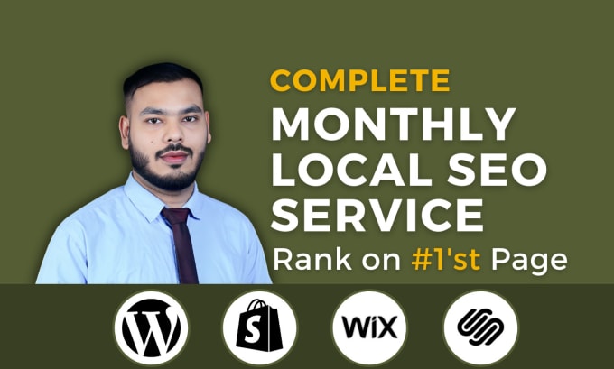 Bestseller - do monthly local SEO service for 1st page google ranking