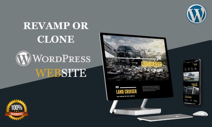 Gig Preview - Revamp wordpress website copy clone website duplicate website migrate website