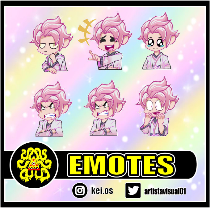 Gig Preview - Make emotes or badges for twitch or whatever