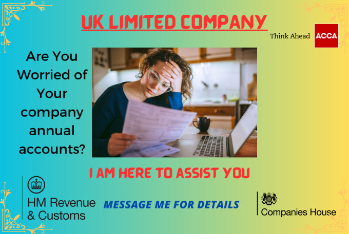 Gig Preview - Be your UK tax accountant for UK limited company