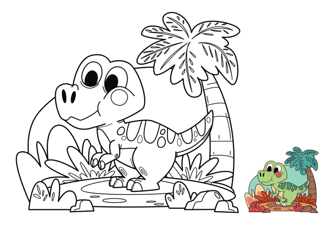 Gig Preview - Draw trendy coloring book pages for adults or children