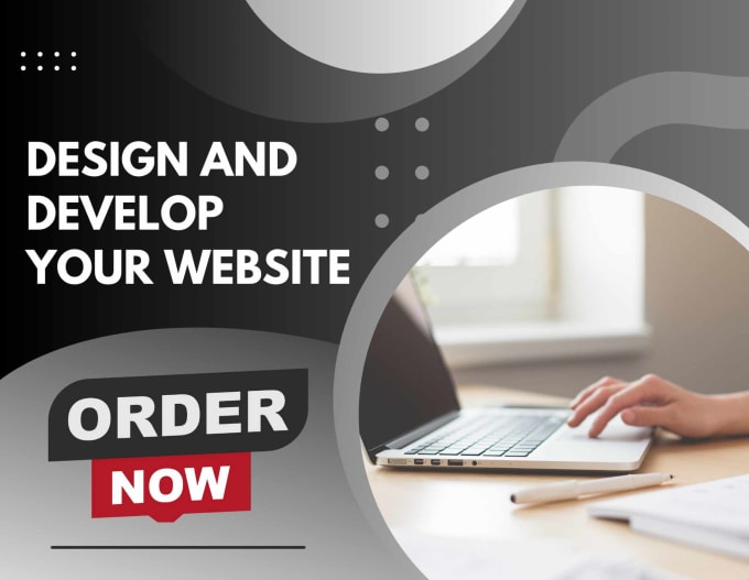 Gig Preview - Develop business website with expert web development service