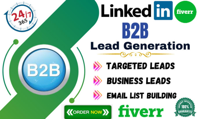 Gig Preview - Do perfect b2b lead generation, email list data scraping, business leads