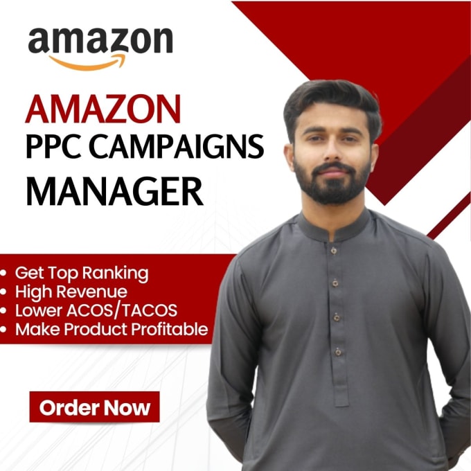 Gig Preview - Be your amazon PPC campaigns and amazon ads manager