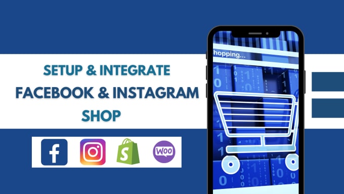 Gig Preview - Setup facebook shop instagram shop integrate with shopify, etsy store