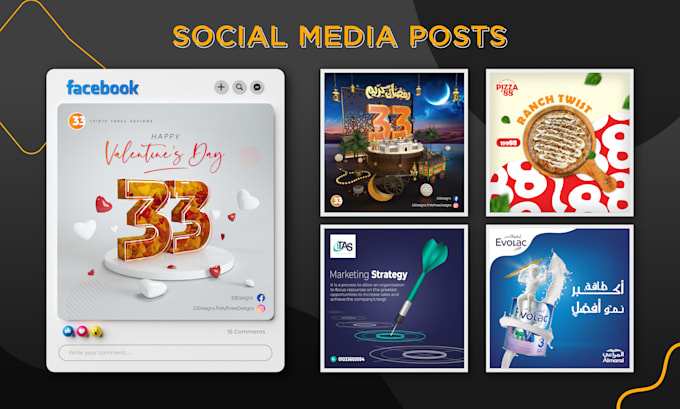 Bestseller - do creative social media designs for your business