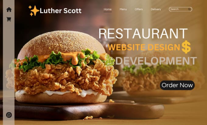 Gig Preview - Build a wix website with menus  and reservations for your food business