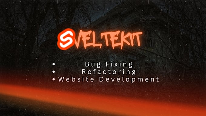 Gig Preview - Be your sveltekit developer