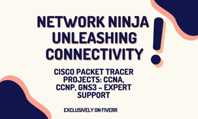 Gig Preview - Do ccna ccnp cisco packet tracer networking in cisco