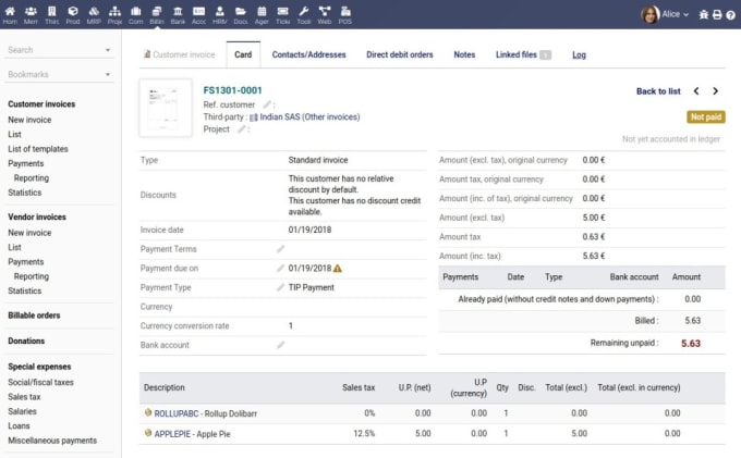 Bestseller - install erp dolibarr on your host , cloud