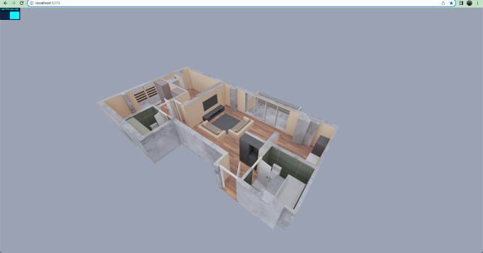 Gig Preview - Create a website to showcase your 3d home using webgl