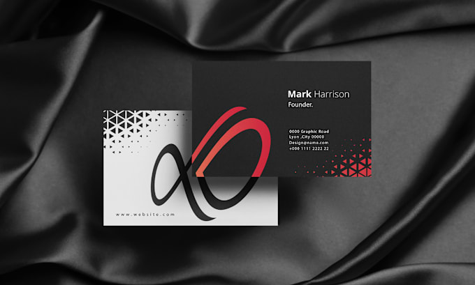 Gig Preview - Design a professional business card with stationery