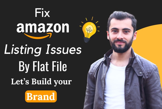 Gig Preview - Fix your amazon product listing variation issues by amazon flat file