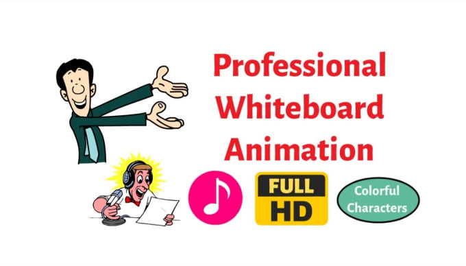 Gig Preview - Create reliable whiteboard animation explainer video using videoscribe