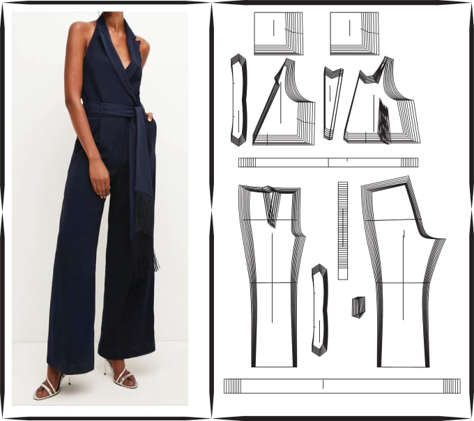 Gig Preview - Be your ladies item sewing pattern designer