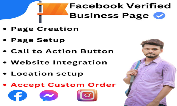 Gig Preview - Create, setup and optimize professional fb and ig business page