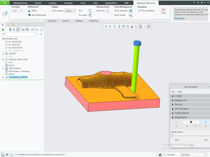 Gig Preview - 3 axis cam programming for your cnc miling or lathe