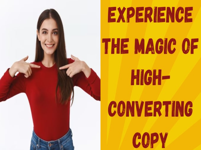 Gig Preview - Fill your shop with customers copywriting sales copy